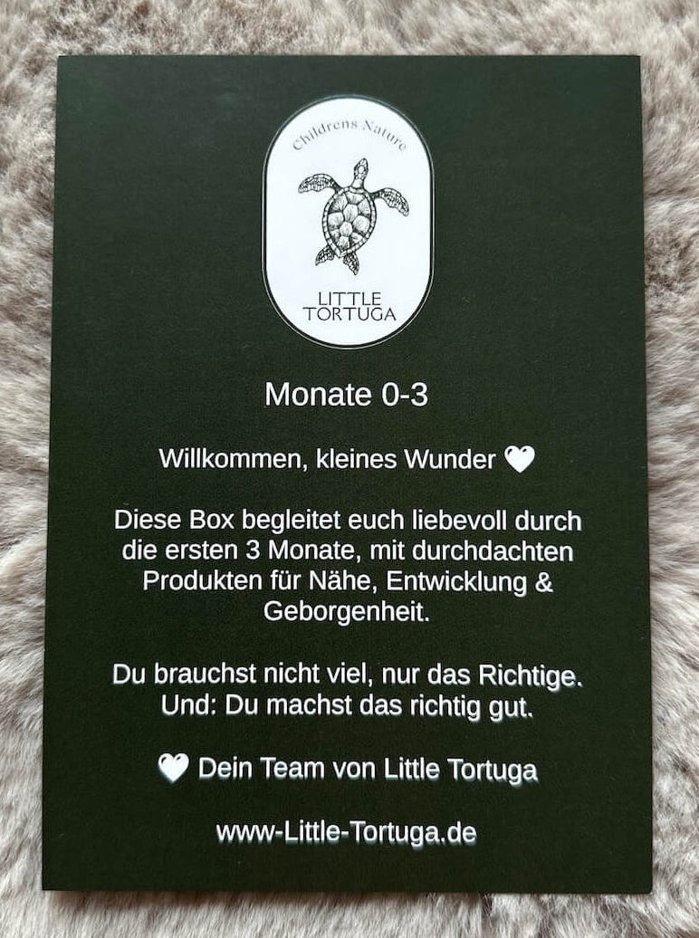 Little Tortuga Box 0–3 Monate